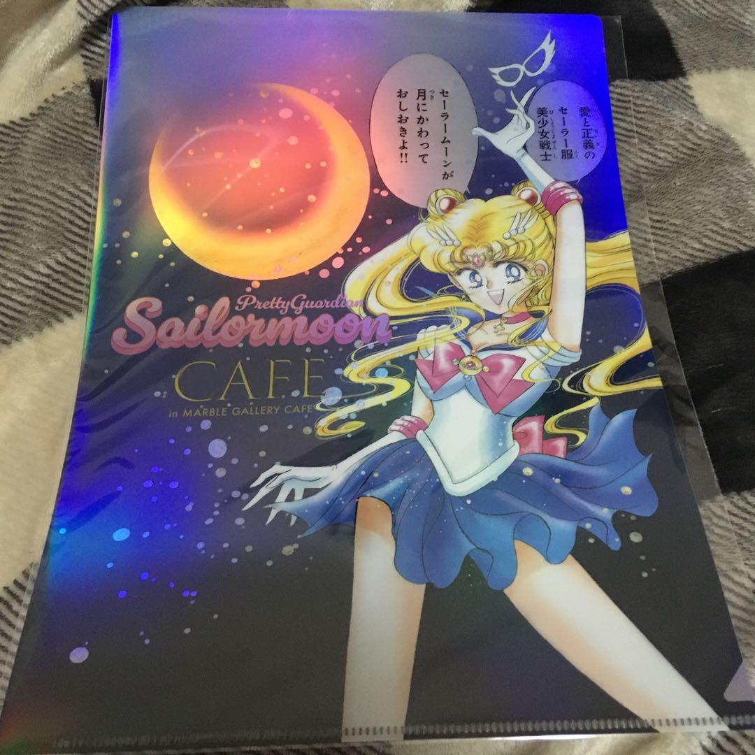 セーラームーンカフェ クリアファイル キービジュアル - メルカリ