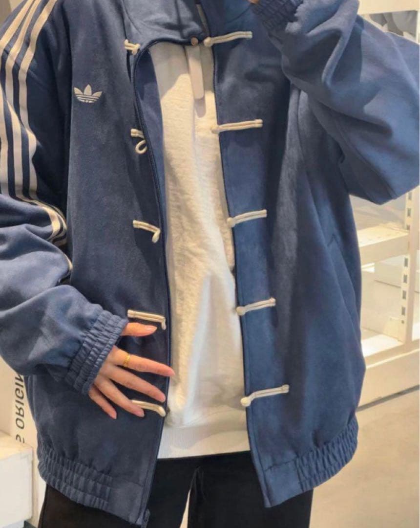 Adidas アディダス 中国限定 巳年チャイナトラックジャケット ネイビー