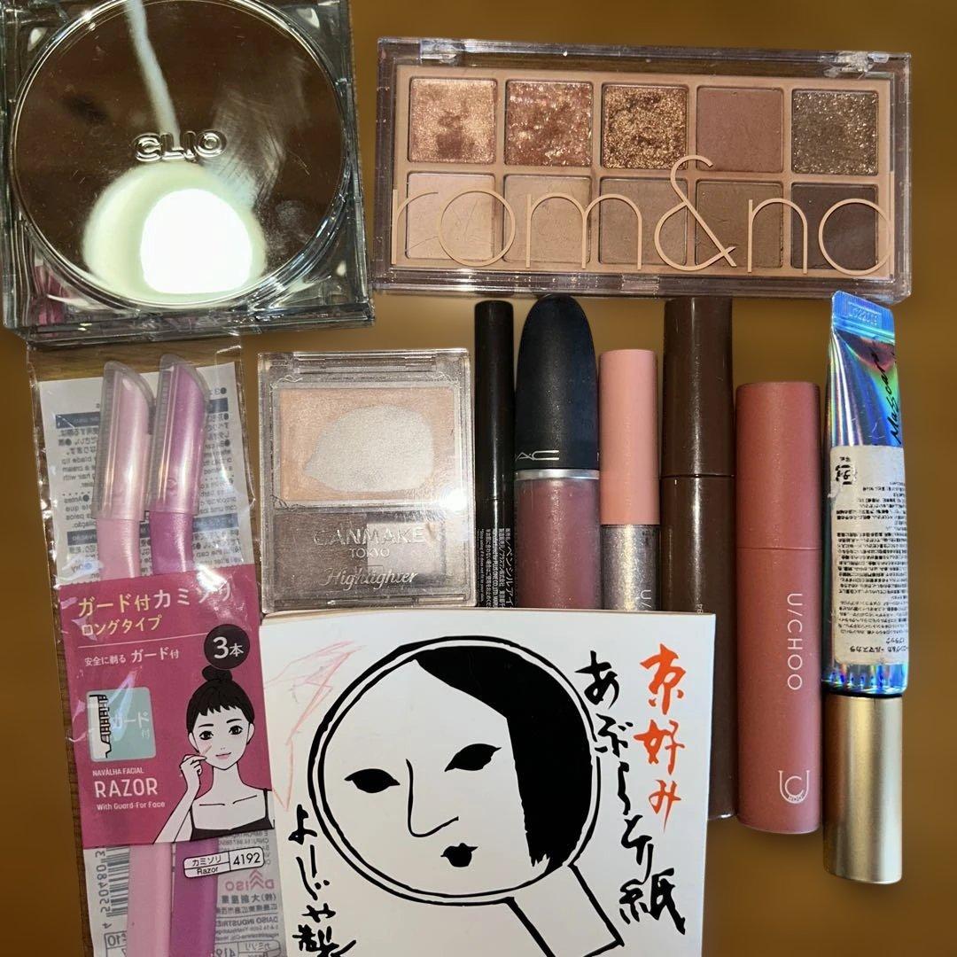 コスメまとめ売り11点セット CLIO rom&nd MAC U/CHOOセット - メルカリ