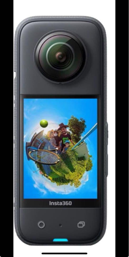 360度カメラ　インスタ360X3本体とアクセサリーのセット Insta360 スキー撮影セット 通常版 スノボ アクションカメラ 360度
