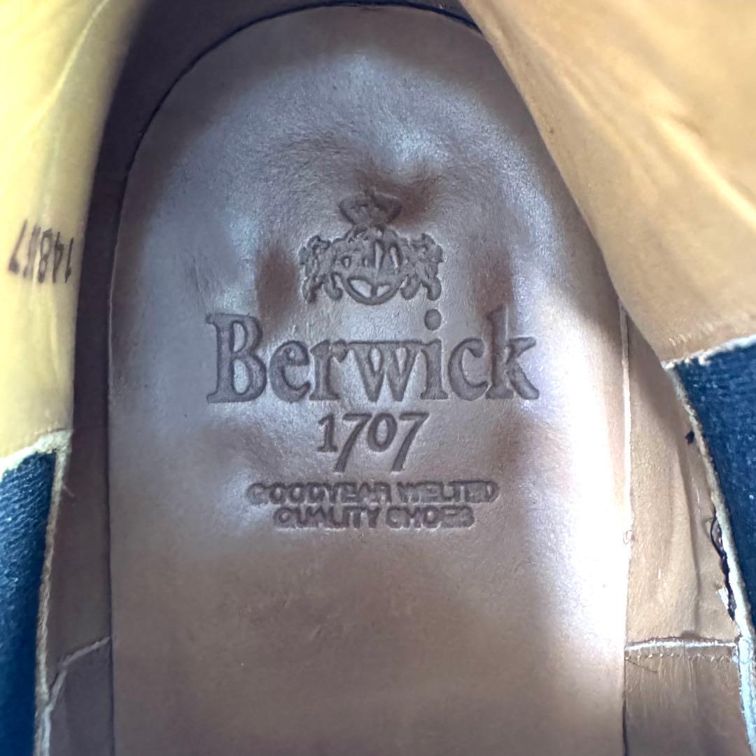【Berwick】 バーウィック （27.5cm） サイドゴアブーツ 美品
