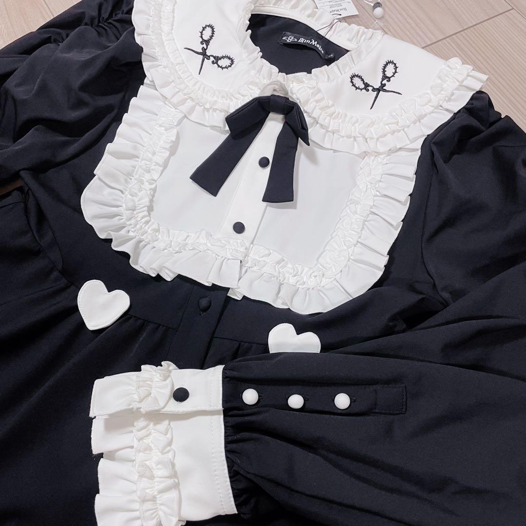 送料無料 新品未使用 dimmoire ディムモアール 絶メイドワンピース