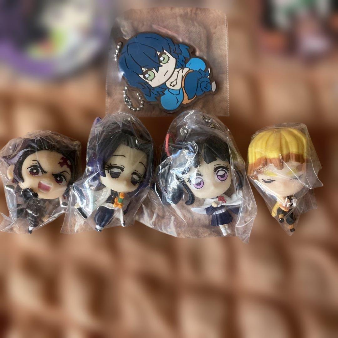 鬼滅の刃 ラバーキーホルダー マスコットキーホルダー まとめ売り