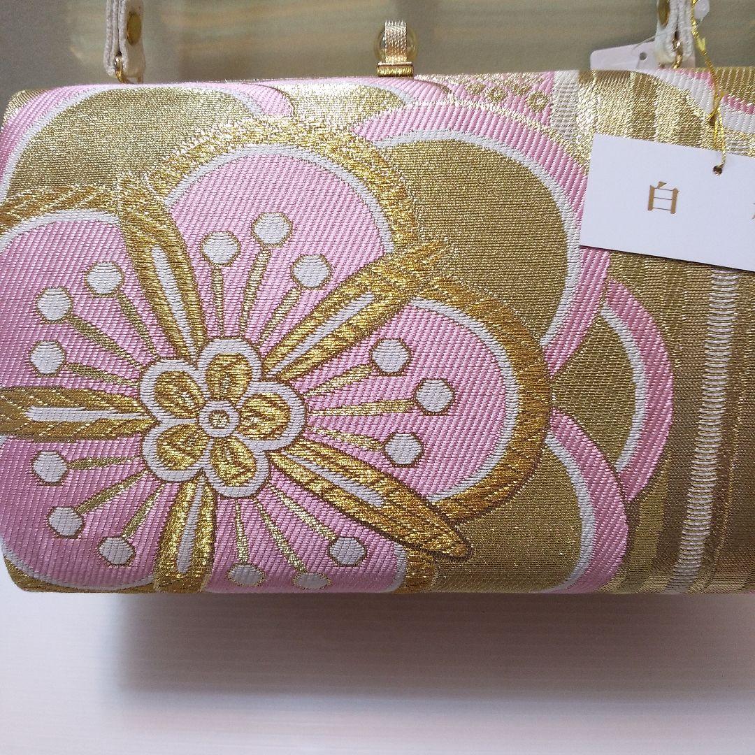 和装草履バックセット 振袖訪問着 白梅 未使用Lサイズ ZB 88 きーはあ