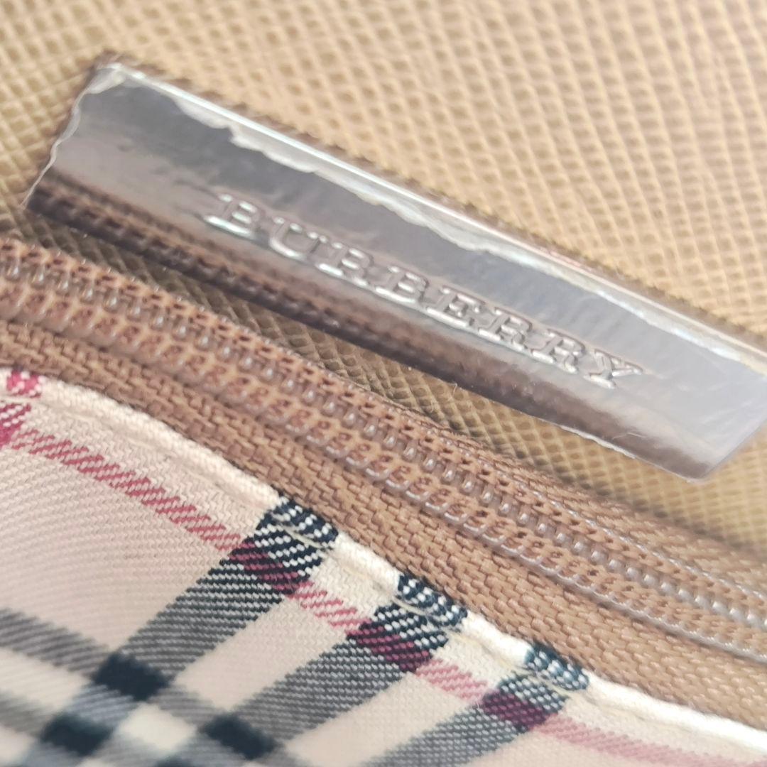 BURBERRY バーバリー ハンドバック ドラム サフィアーノレザー
