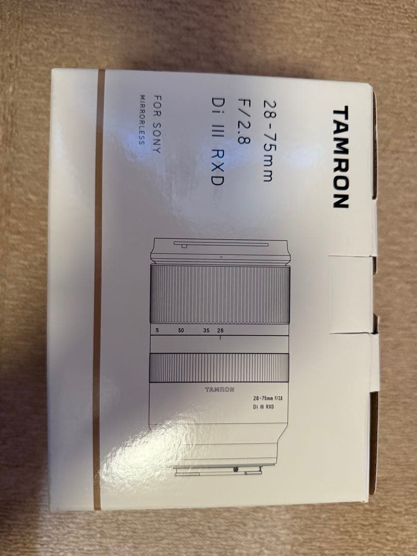 TAMRON 28-75㎜　F/2.8 Di III RXD Amazon.co.jp: タムロン（TAMRON） 28-75mm F/2.8 Di III RXD ソニーE