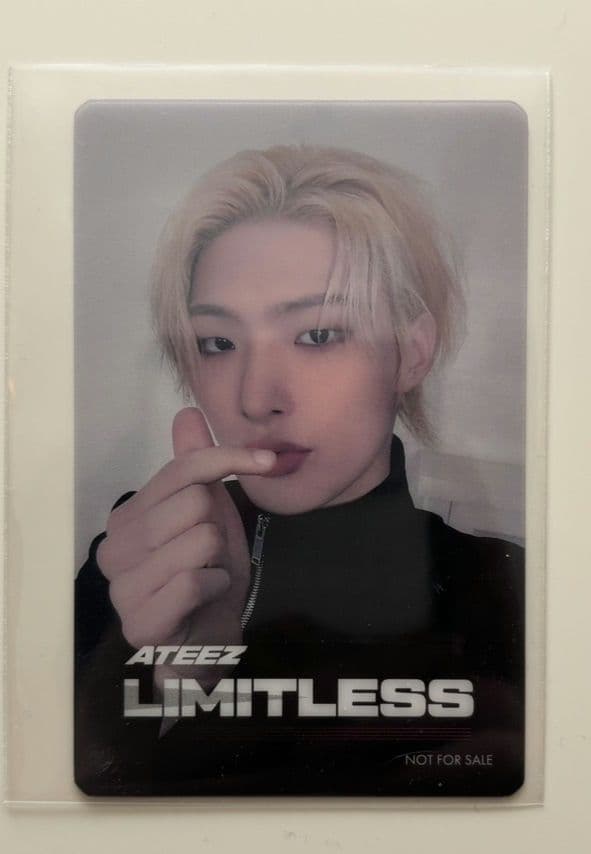 ATEEZ LIMITLESS ミンギ トレカ - メルカリ