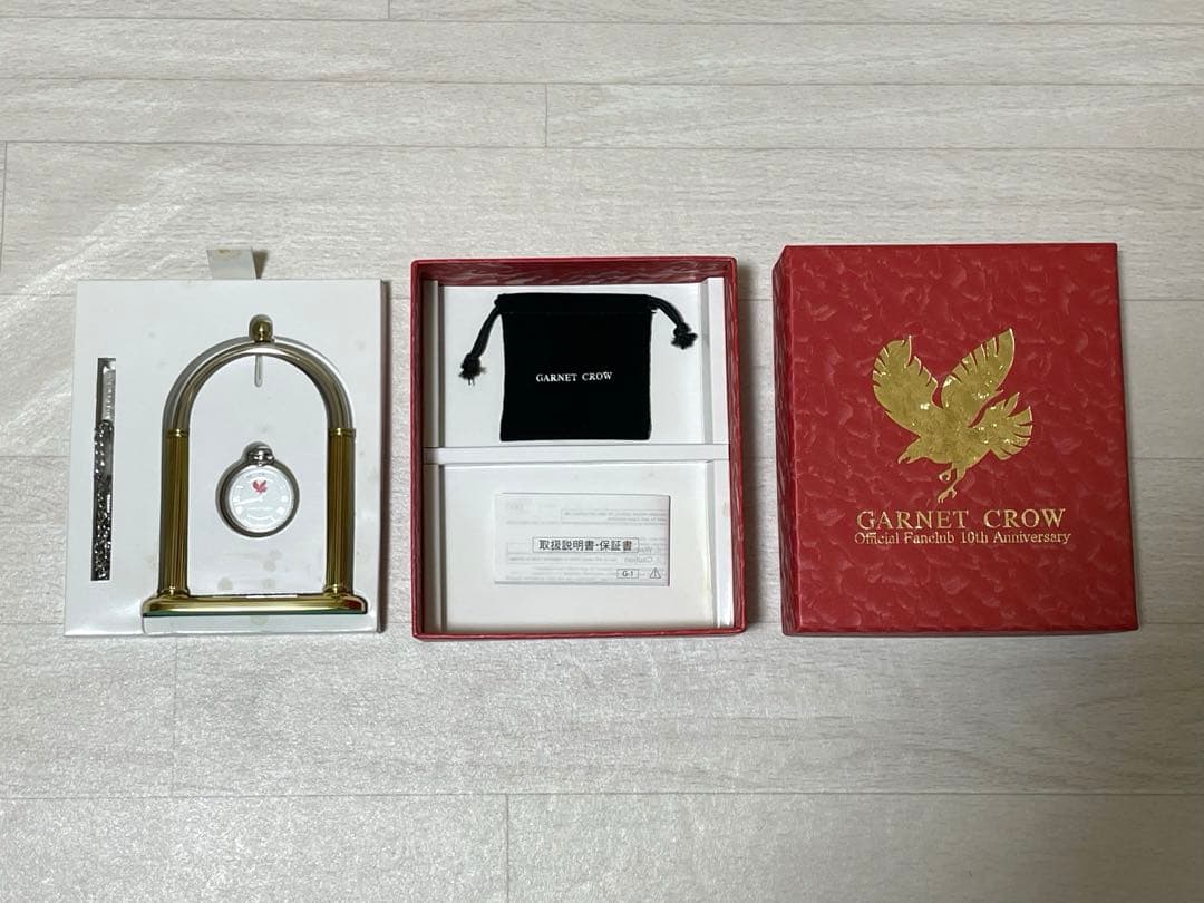 GARNET CROW ファンクラブ限定 懐中時計 - メルカリ