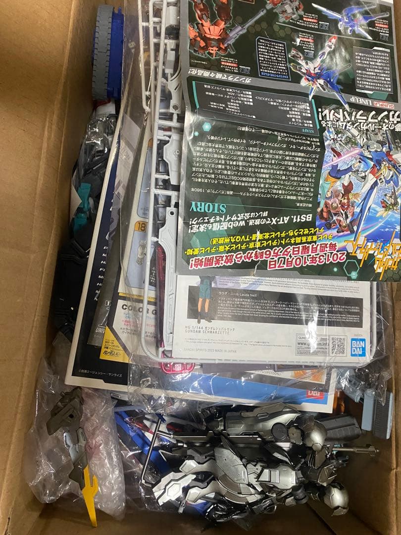 ガンプラ hg mg 大量 まとめ売り フィギュア エヴァなど 武器パーツ