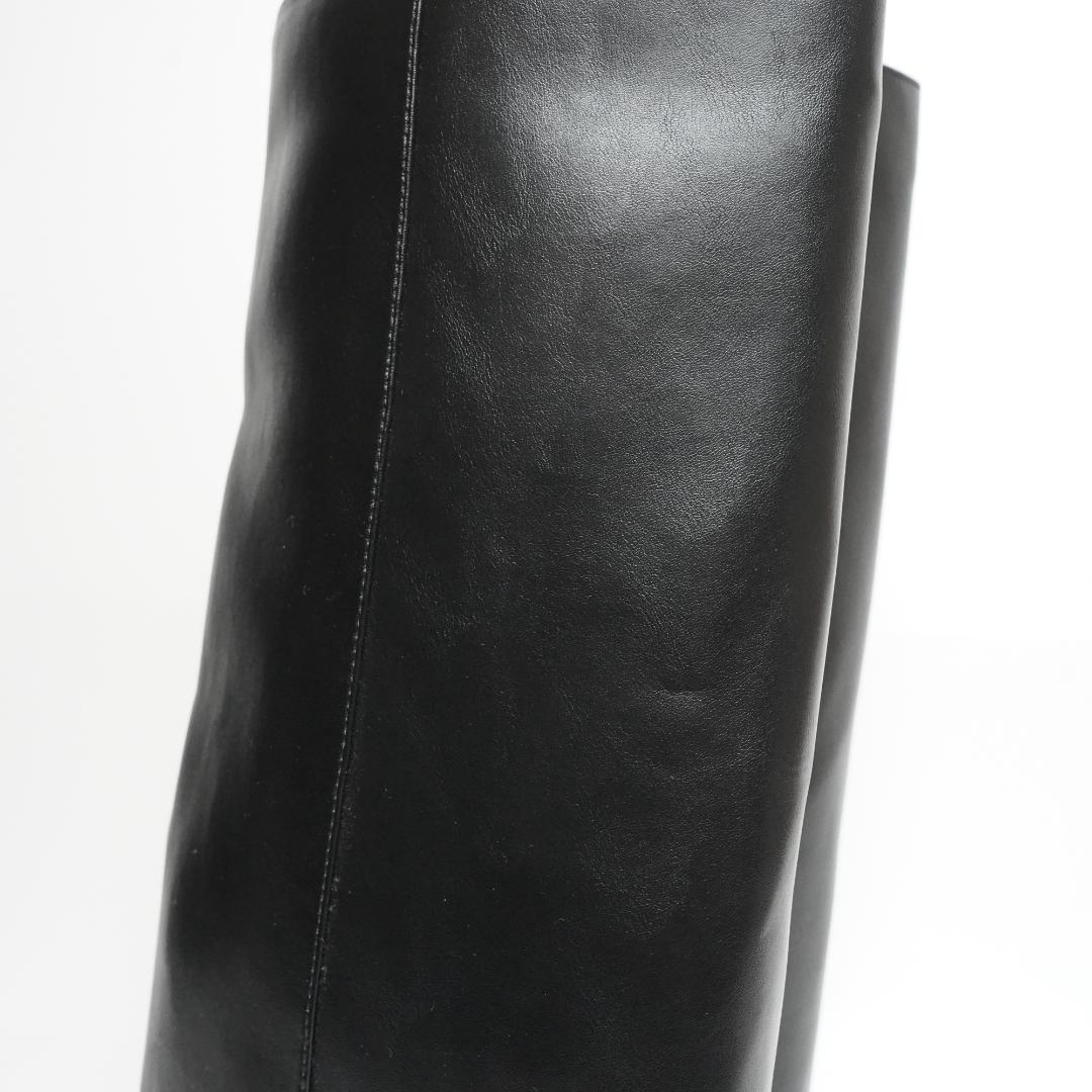 新品未使用タグ付き】ZARA ザラ ハイヒールゲーターブーツ 23 eu35