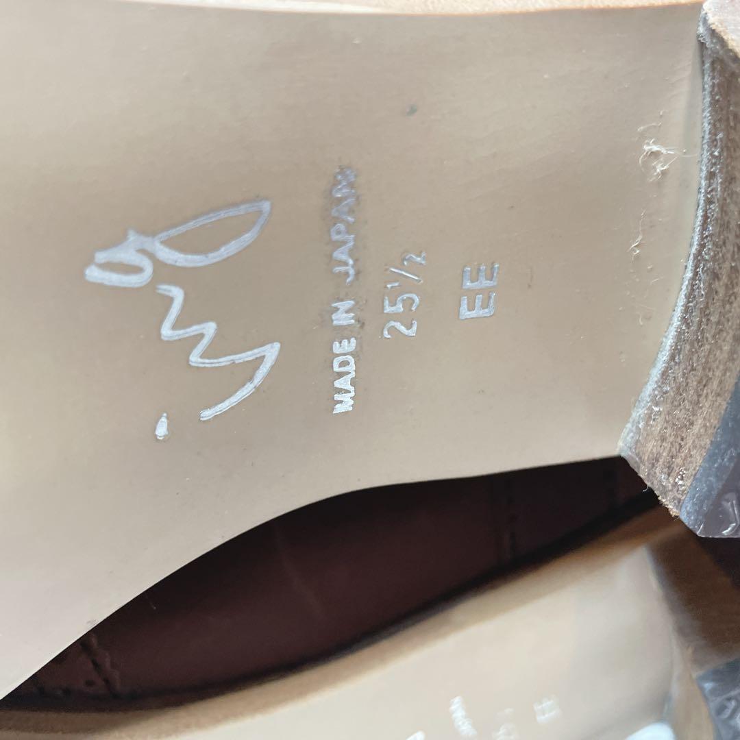 未使用　イング　ING ロングブーツ　ブラウン　茶色　大きいサイズ　25.5cm