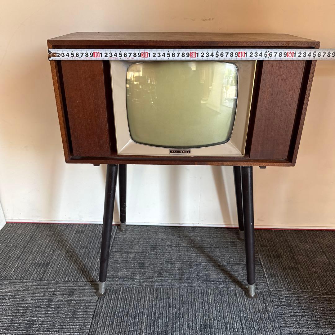 昭和レトロ 真空管 白黒テレビアンテナ付き - メルカリ