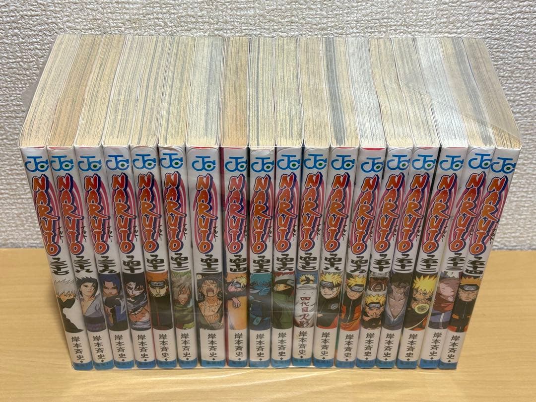 【R466m】《ヤケ等有り》 NARUTO-ナルト- 全72巻完結全巻セット