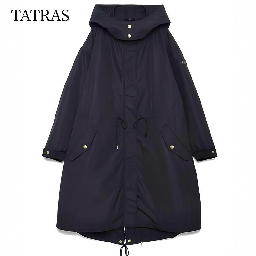 【23SS】TATRAS タトラス TESEAGE モッズコート 金ボタン 黒 TATRAS（タトラス）の「TATRAS(タトラス) TESEAGE テセアージュ