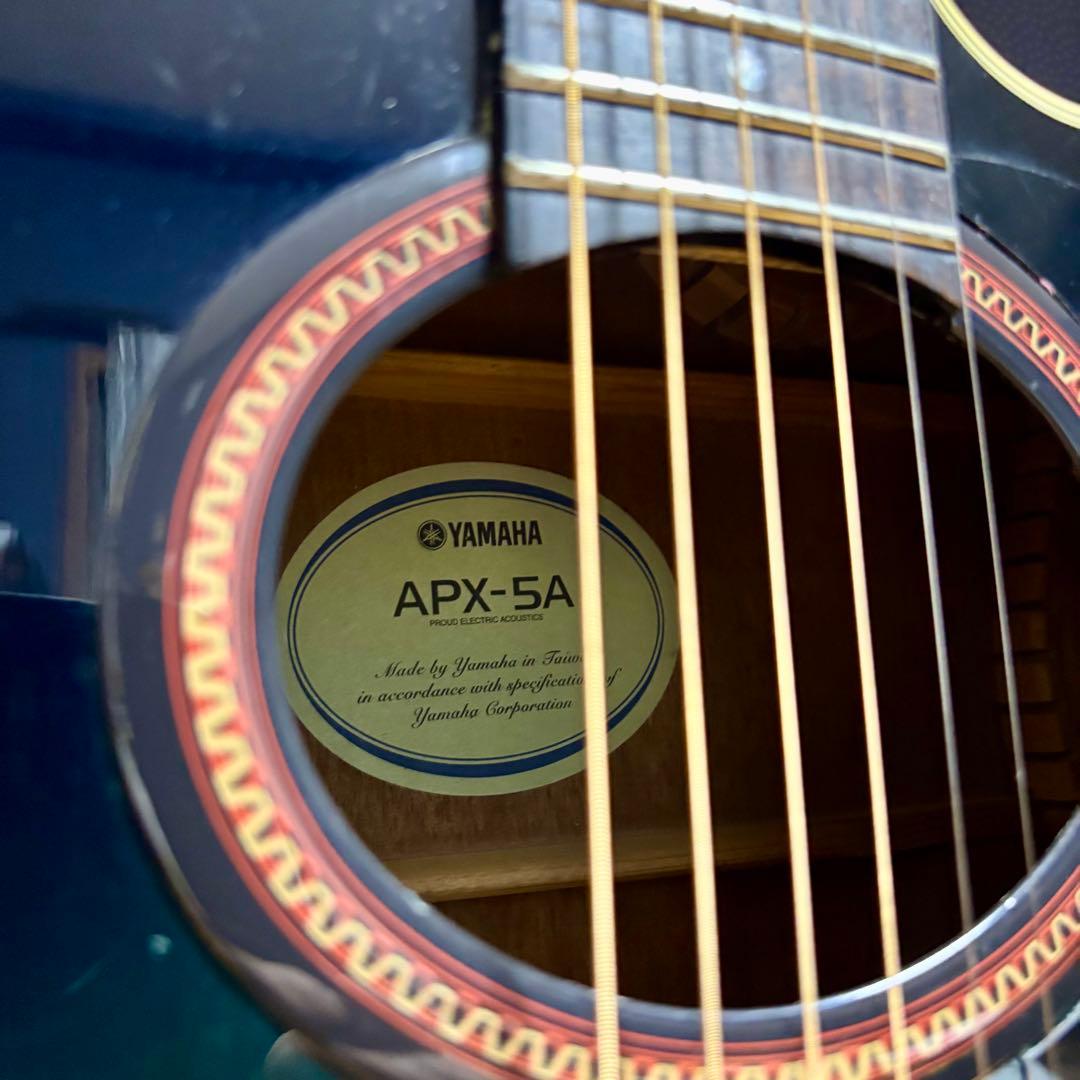 美品【トランスギター】Yamaha APX-5A ダークグリーン（値下げ中