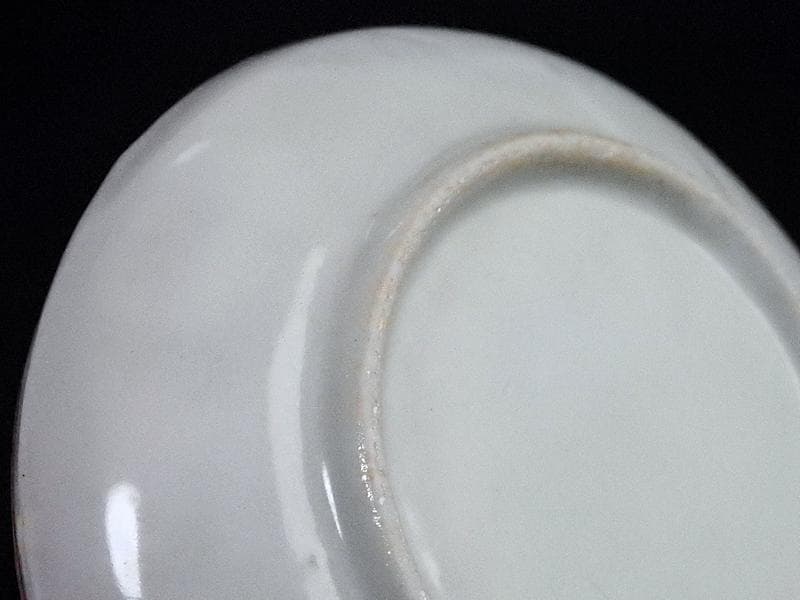 伊万里 瀬戸 色絵 線描き捻り紋の図 油壷 E420AS-fbkq