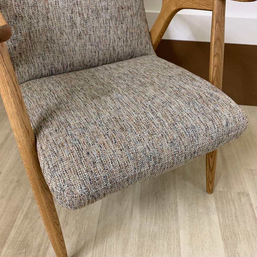 極美品】unico HESTA ウニコ ヘスタ ラウンジチェア ブラウン - メルカリ