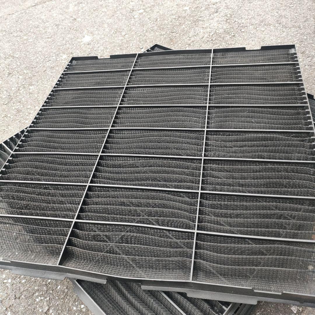 業務用 エアコンフィルター 標準サイズ 黒 4方向用 天カセ - メルカリ