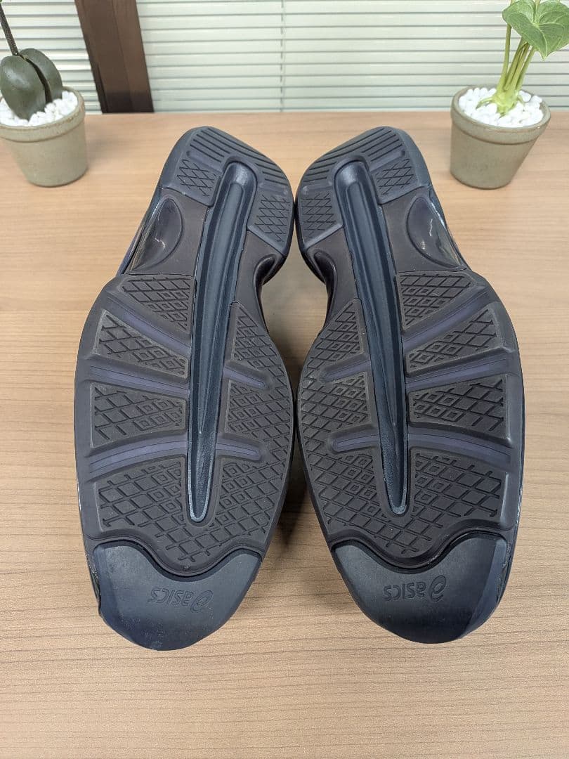 未使用品 ASICS RUNWALK WALKING ネイビー 25.5EEE