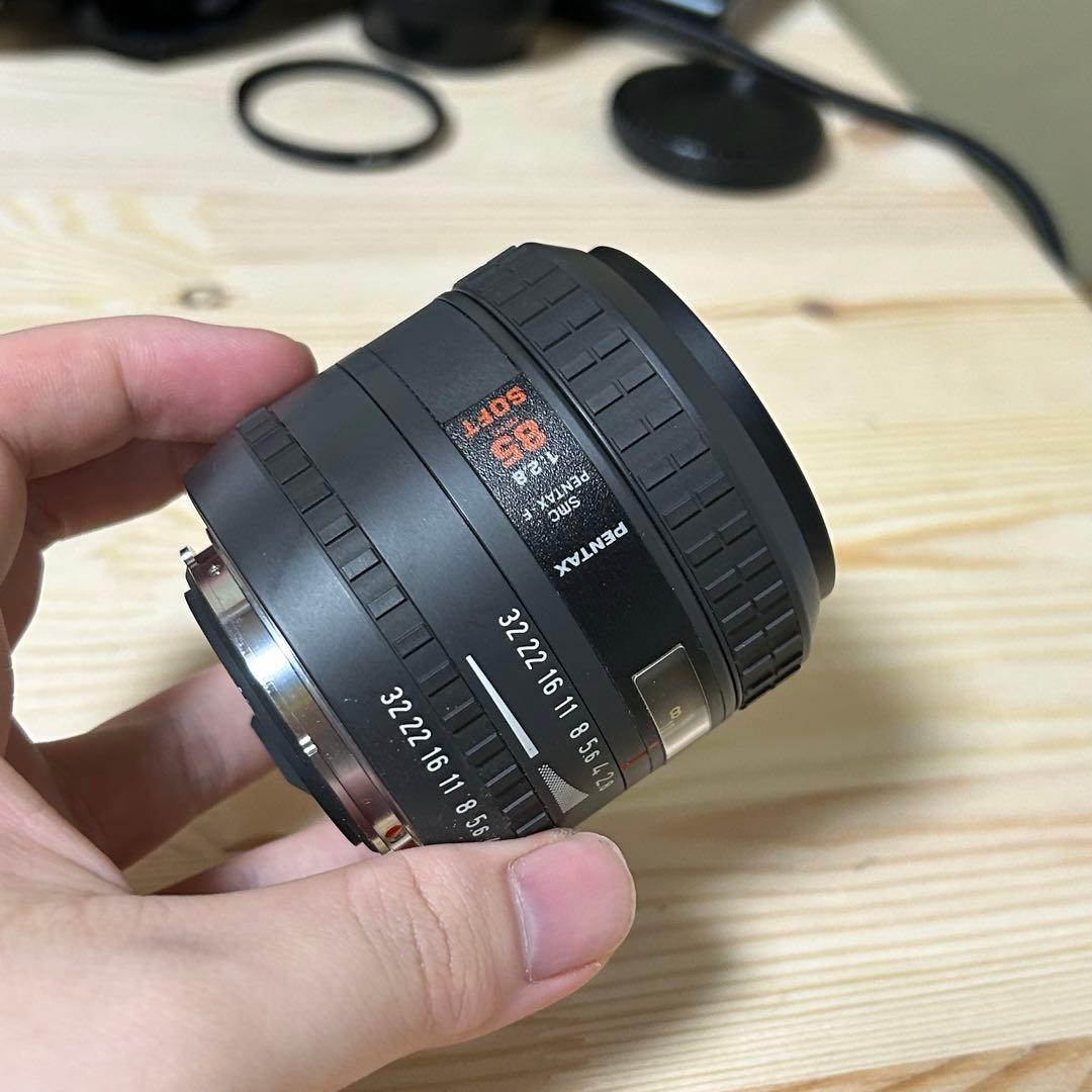 レンズ(単焦点) pentax f 85 2.8soft
