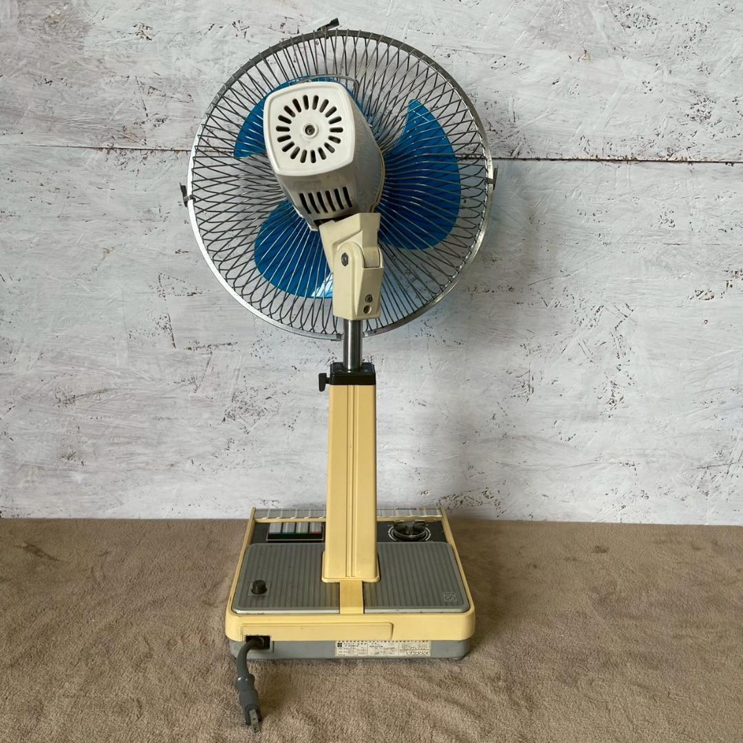 ナショナル 30センチ座敷扇 F-30M1F 動作確認済 昭和レトロ Y1340
