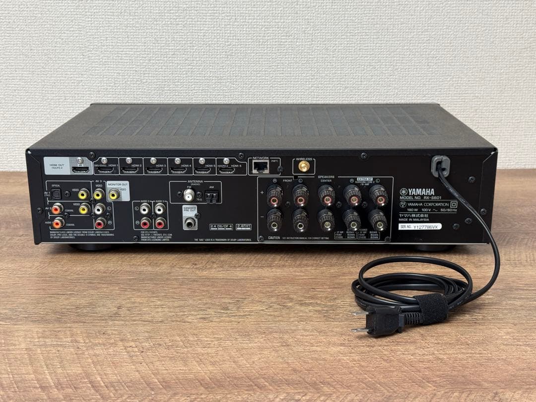 YAMAHA RX-S601 5.1chAVアンプ - メルカリ