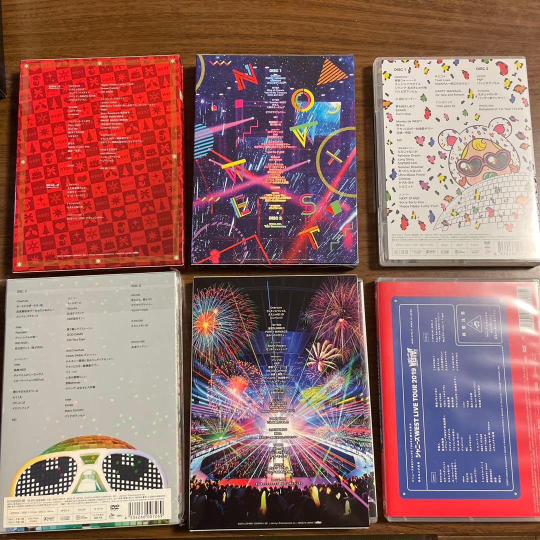 ジャニーズWEST ライブDVD まとめ売り - メルカリ