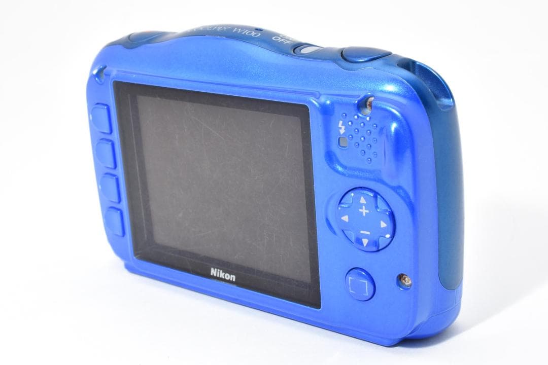 ニコン　Nikon COOLPIX W100 ブルー《動作確認済・すぐ使えます》