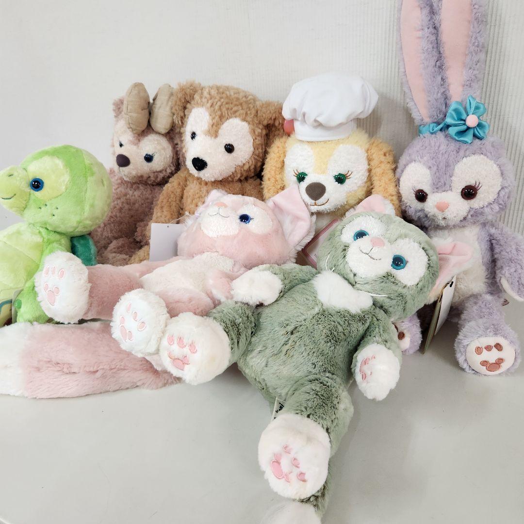 東京ディズニーシー限定 ダッフィーフレンズ ぬいぐるみ Sサイズ7体