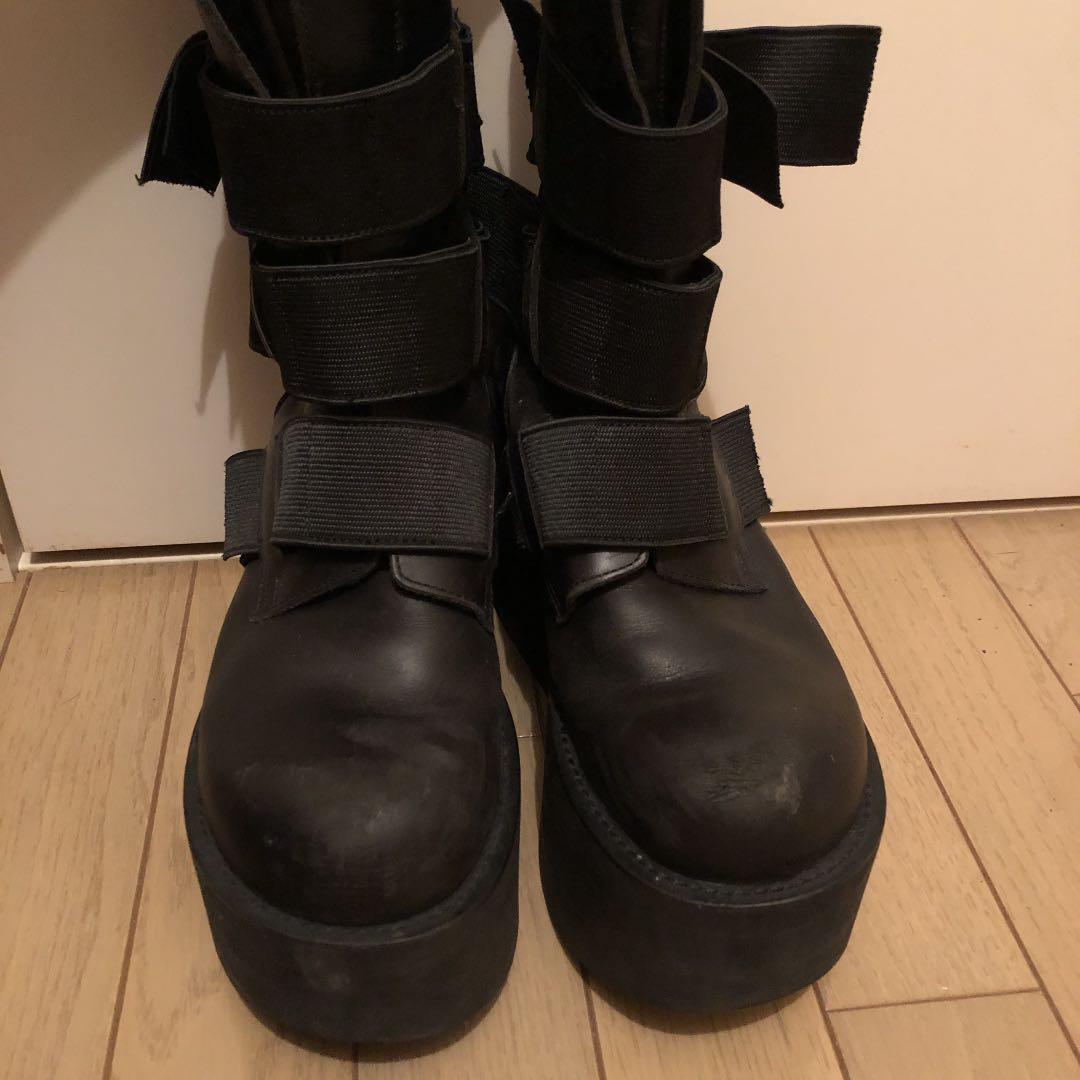 久我浩二 コージクガ KOJI KUGA 厚底 ブーツ - メルカリ