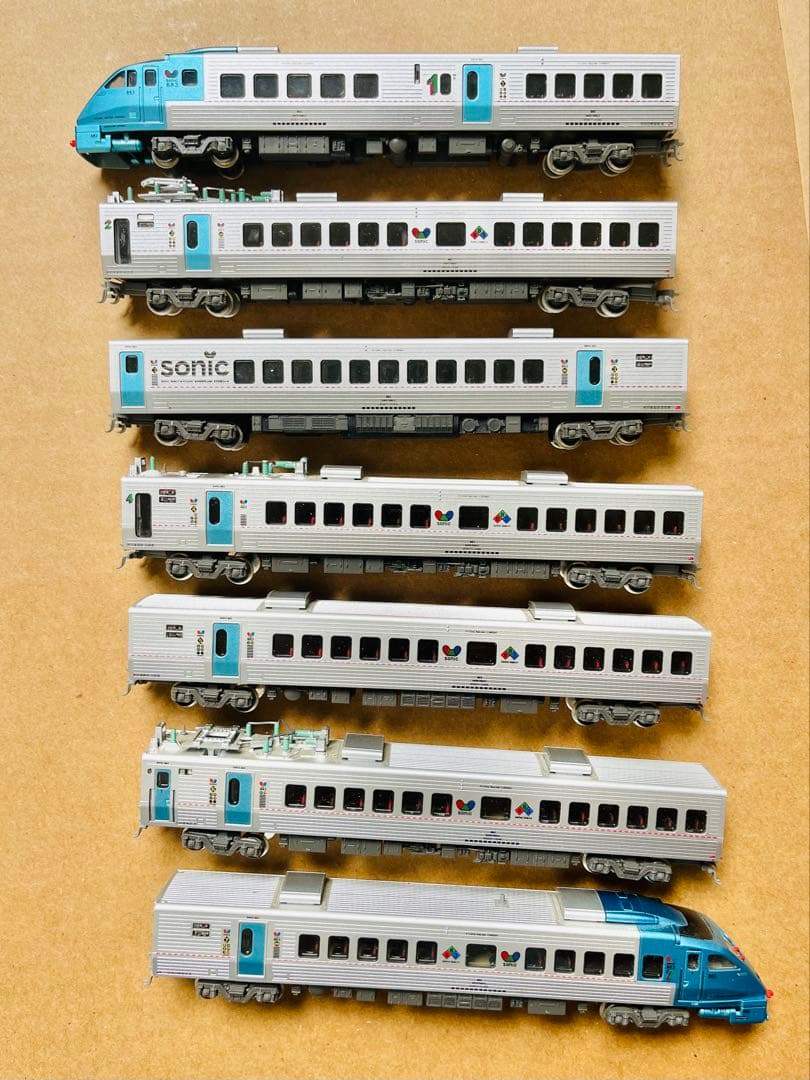 九州 883系 特急 ソニック 7両 カトー sonic N 振り子 - メルカリ