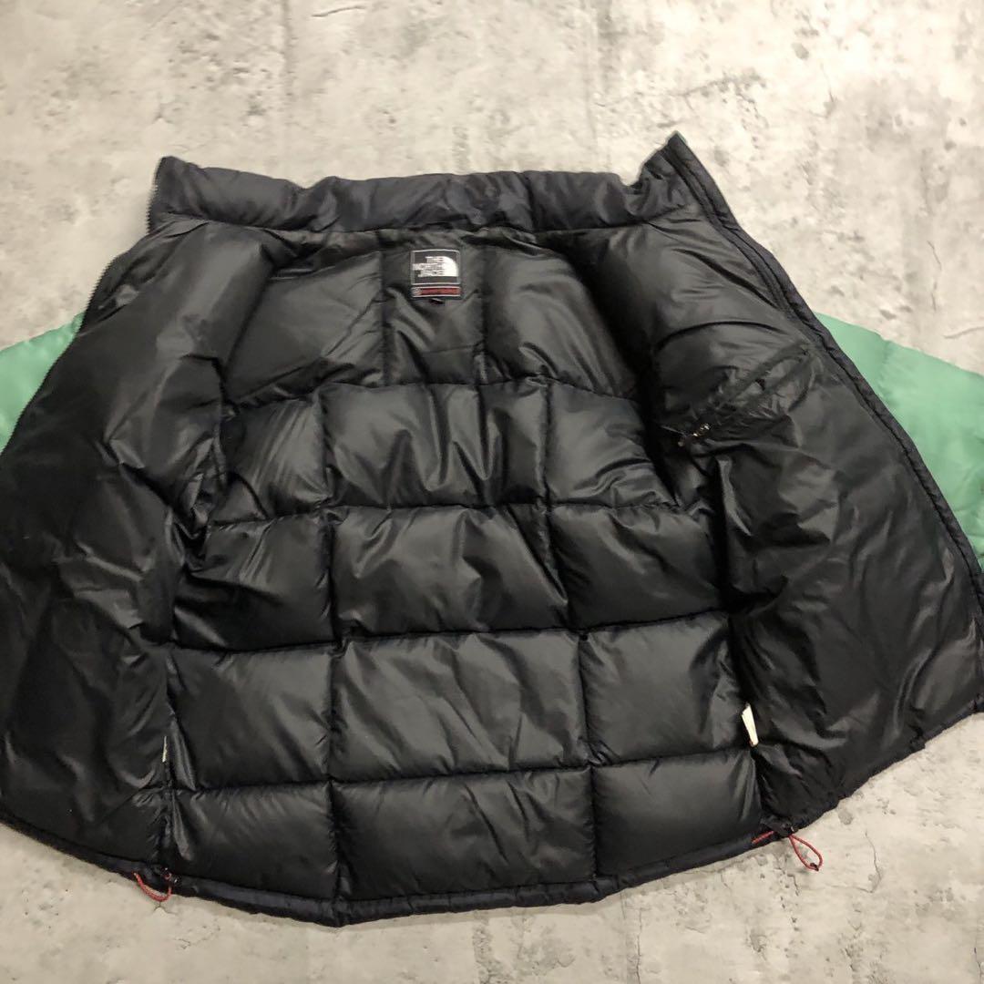 ザノースフェイス 800フィル ローツェ ダウンジャケット グリーン