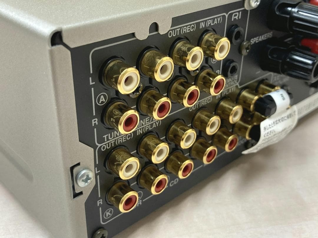 ☆整備済み☆ONKYO A-909X SPリレー交換済み 最上級機種 上美品①