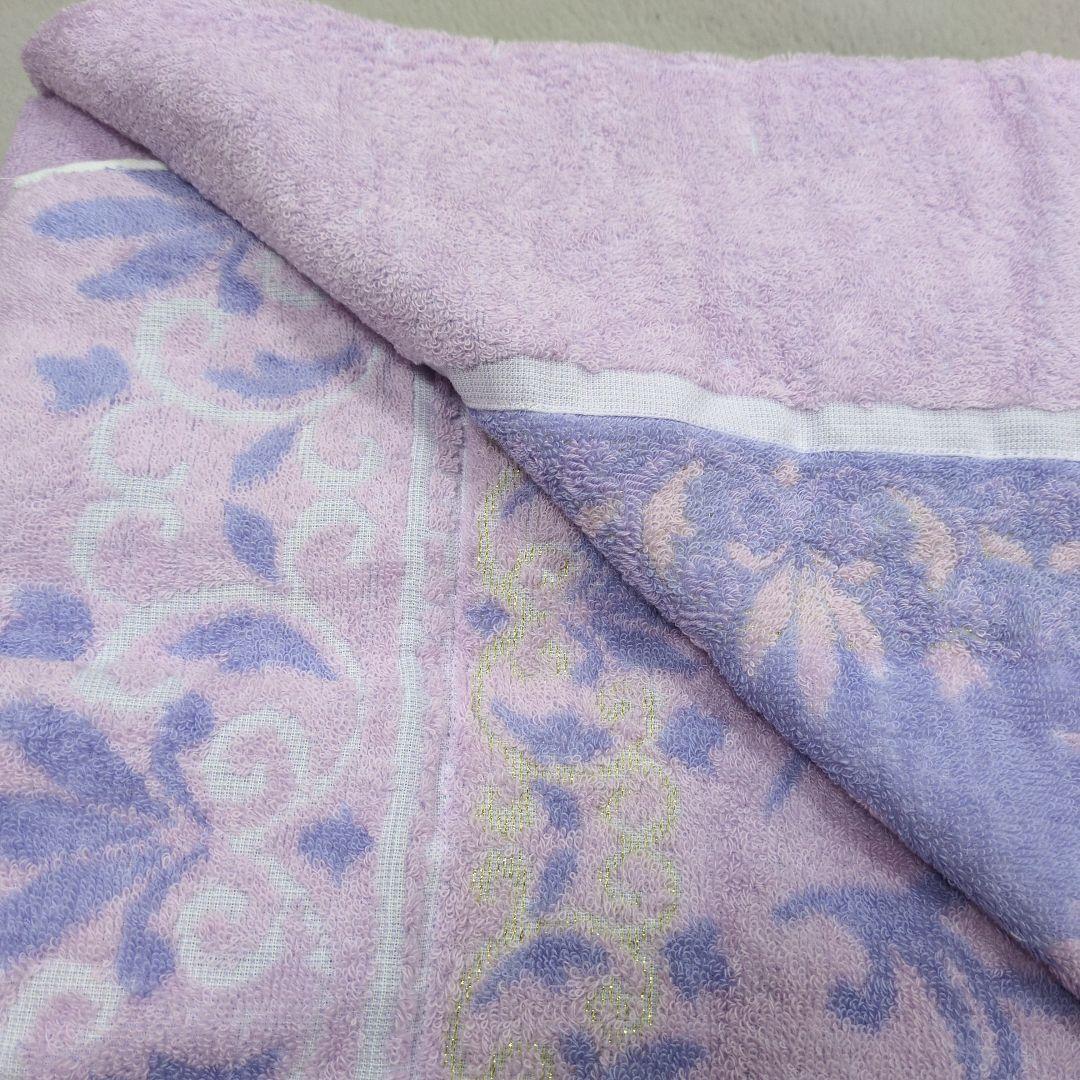 西川ダブル今治タオルケット厚手パープル M様 - メルカリ