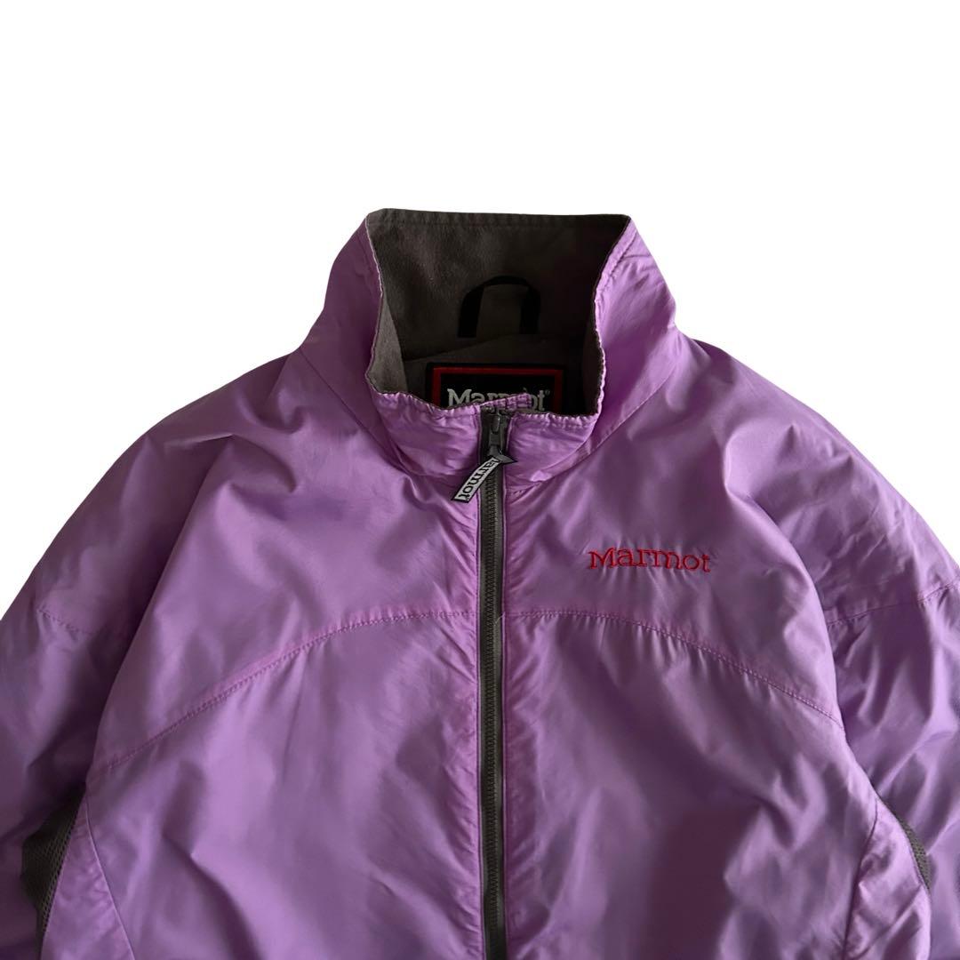 希少】90s Marmot 裏フリース ナイロントラックジャケット 短丈 - メルカリ