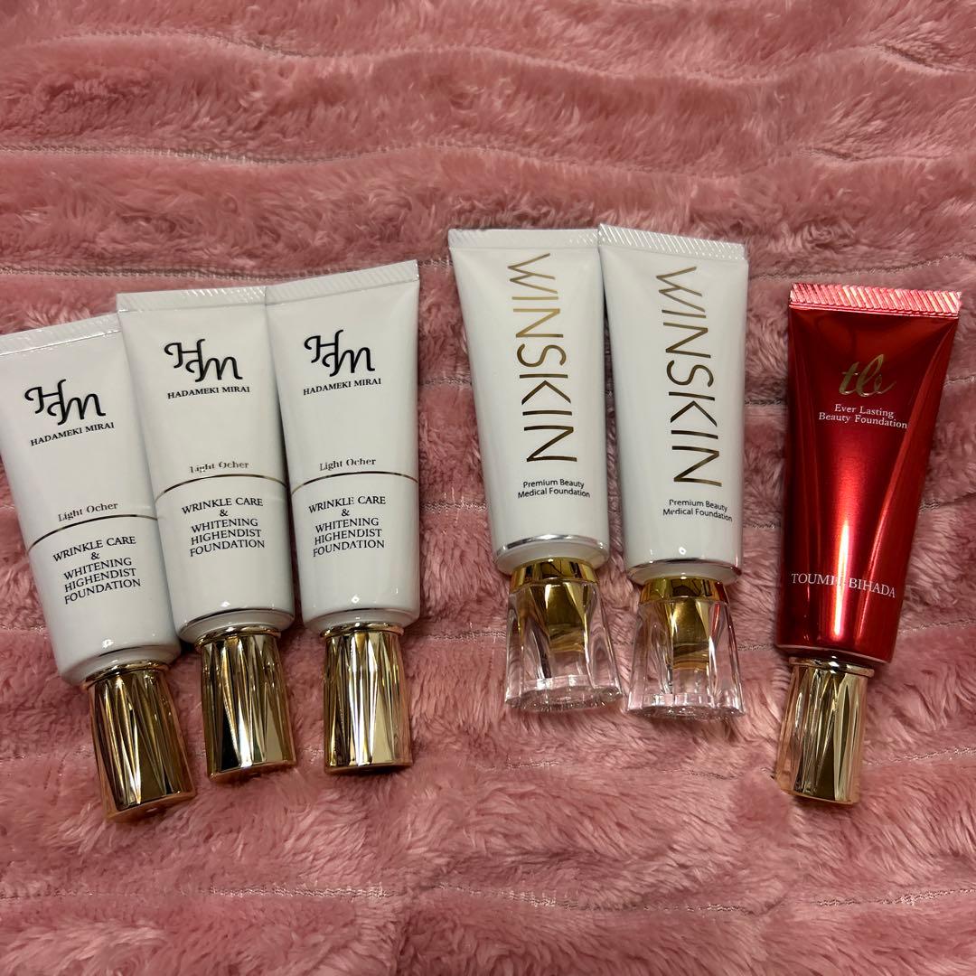 ハダメキミライ WINSKIN リキッドファンデーションセット - メルカリ