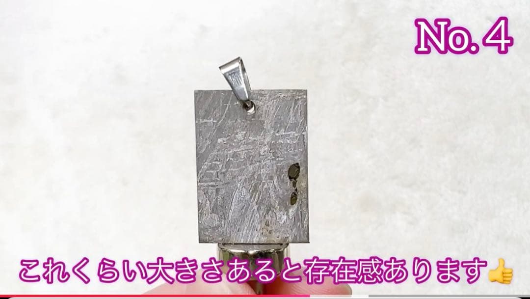 半額！】ギベオン隕石 ペンダントトップ トロイライト入りチェーン