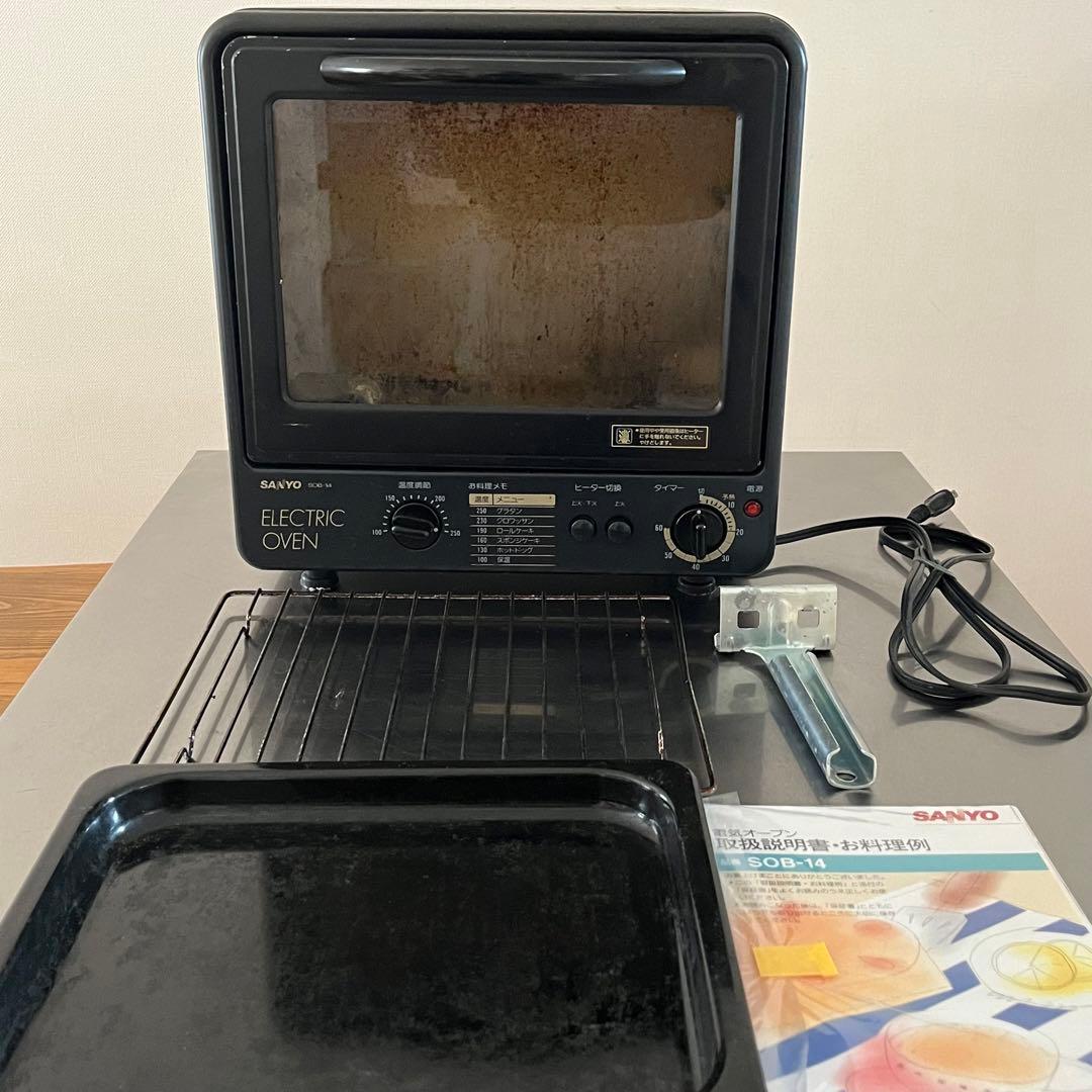 SANYO サンヨー 電気 オーブン SOB-14 - メルカリ