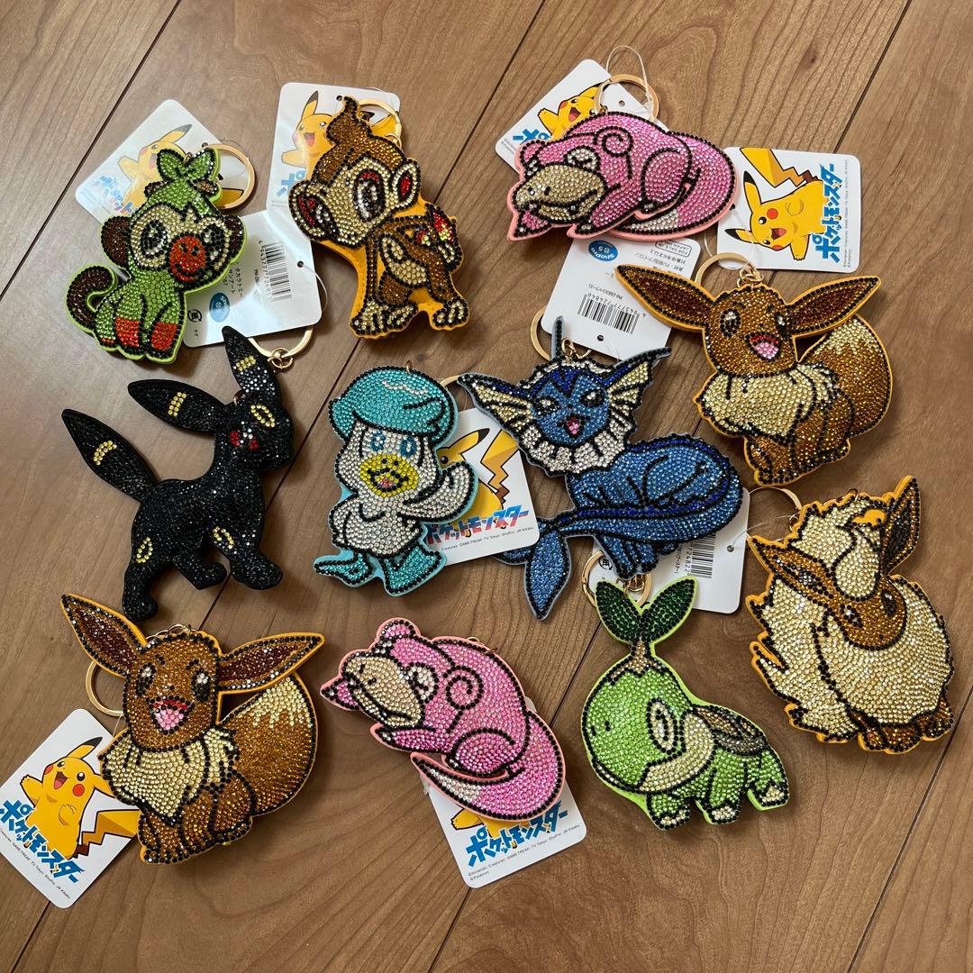 ポケモン キラキラキーホルダー 10個セット - メルカリ