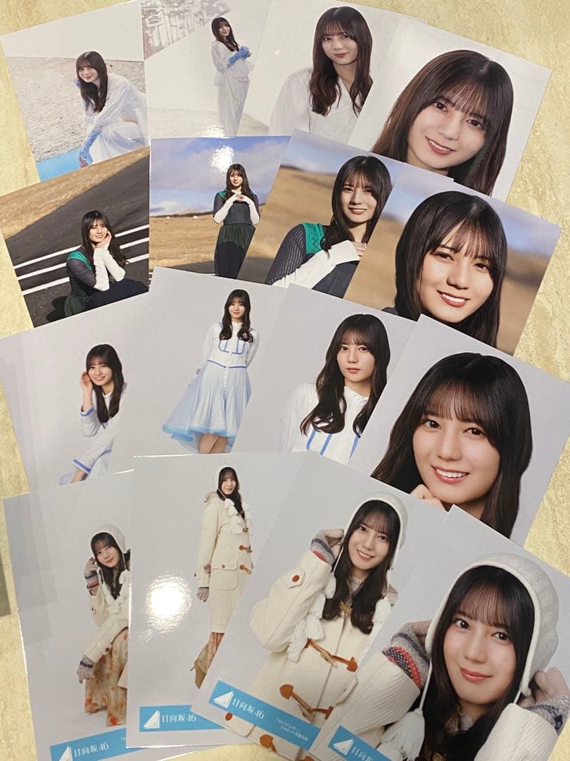 小坂菜緒 日向坂46 クリフハンガー ジャケット 集合 MV 生写真 コンプ　2 小坂菜緒 日向坂46 クリフハンガー 集合アーティスト 生写真 4種コンプ