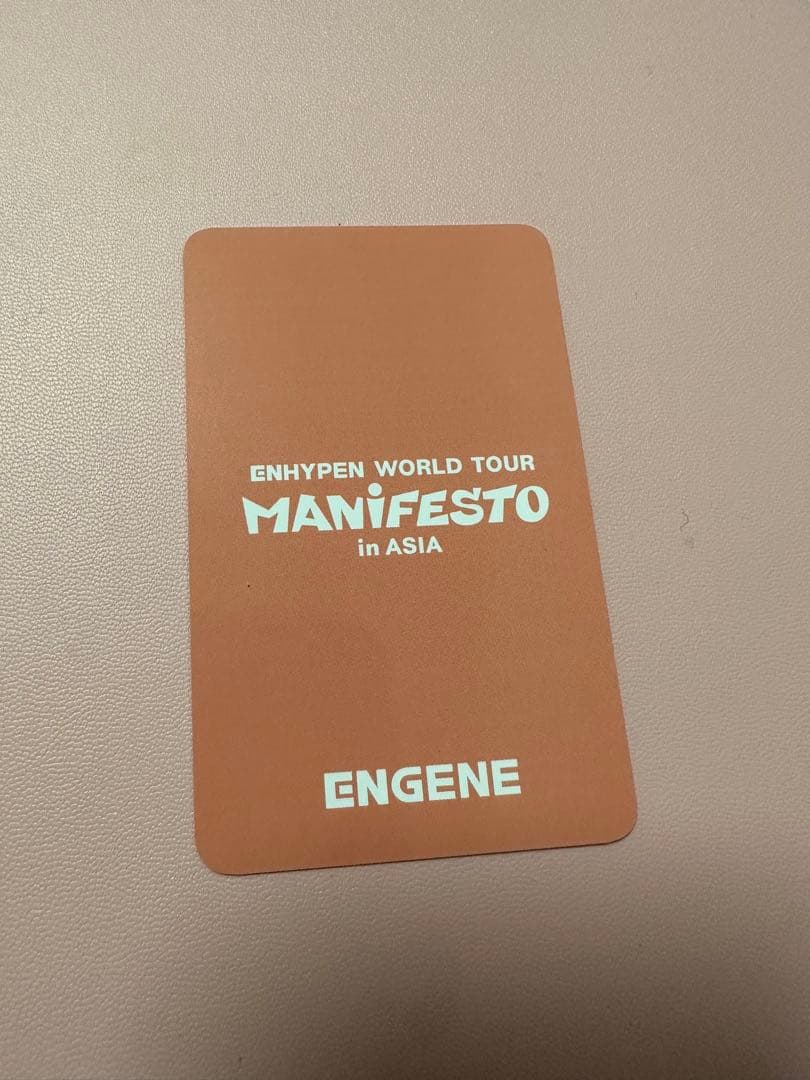 ENHYPEN Manifesto ソヌバンコクトレカ | Shop at Mercari from Japan