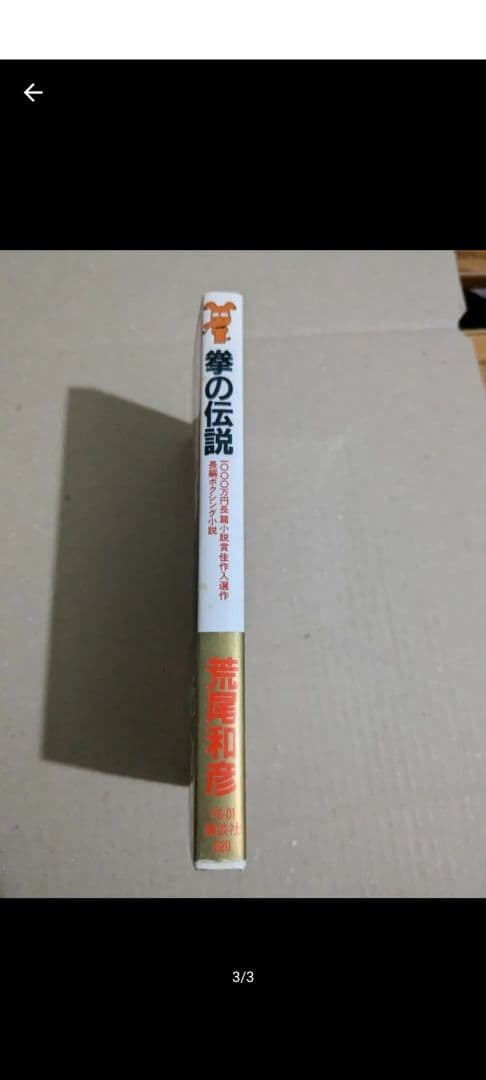 拳の伝説 荒尾和彦 著
