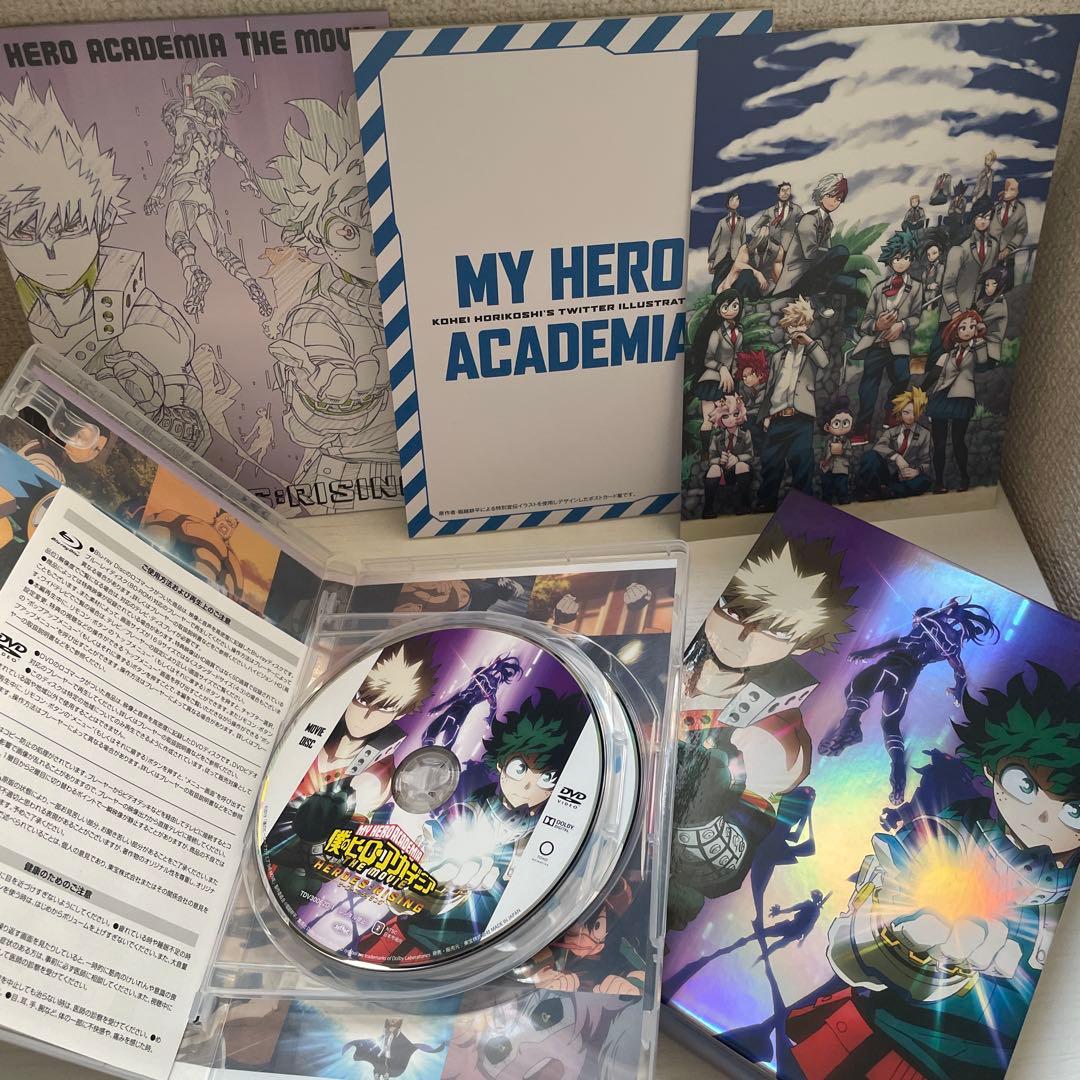 僕のヒーローアカデミア映画DVD/ライジング版2本セット - メルカリ