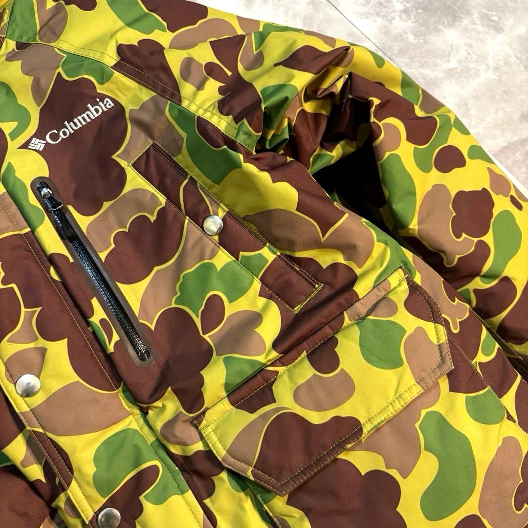 超希少限定品❗️】極暖！Columbia ダウンジャケット カモフラージュ柄