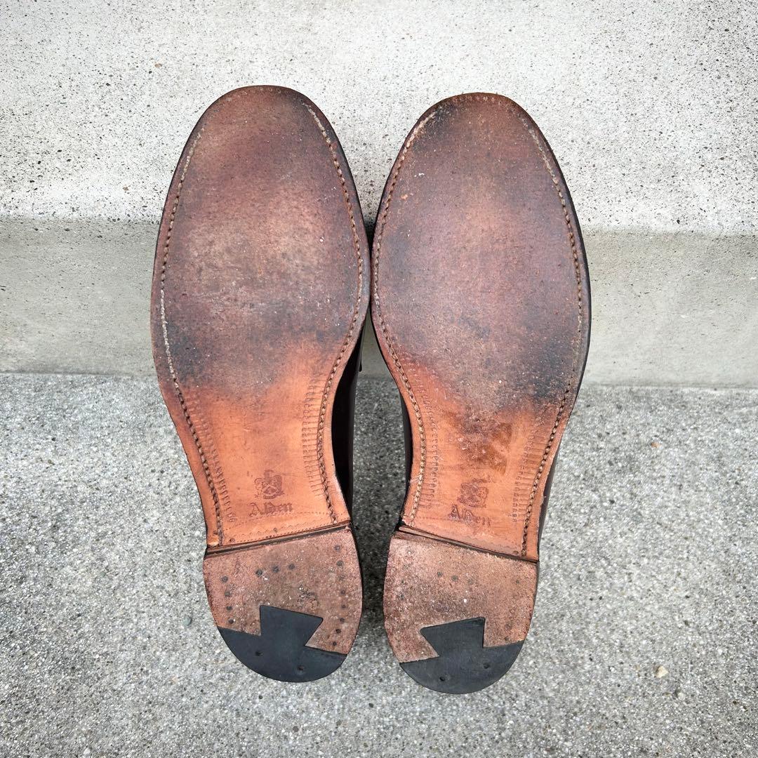 名作 Alden 14501 コードバン ローファー 7.5D 袋付き