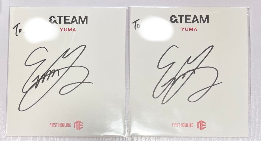 &TEAM YUMA ユウマ 個別サイン - メルカリ