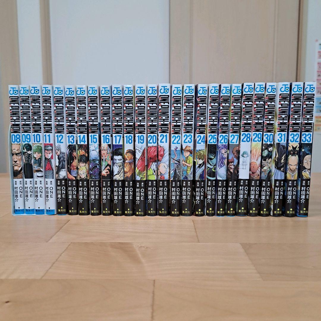 【美品】ワンパンマン　8~33巻セット ワンパンマン 33巻 34巻 セット - メルカリ