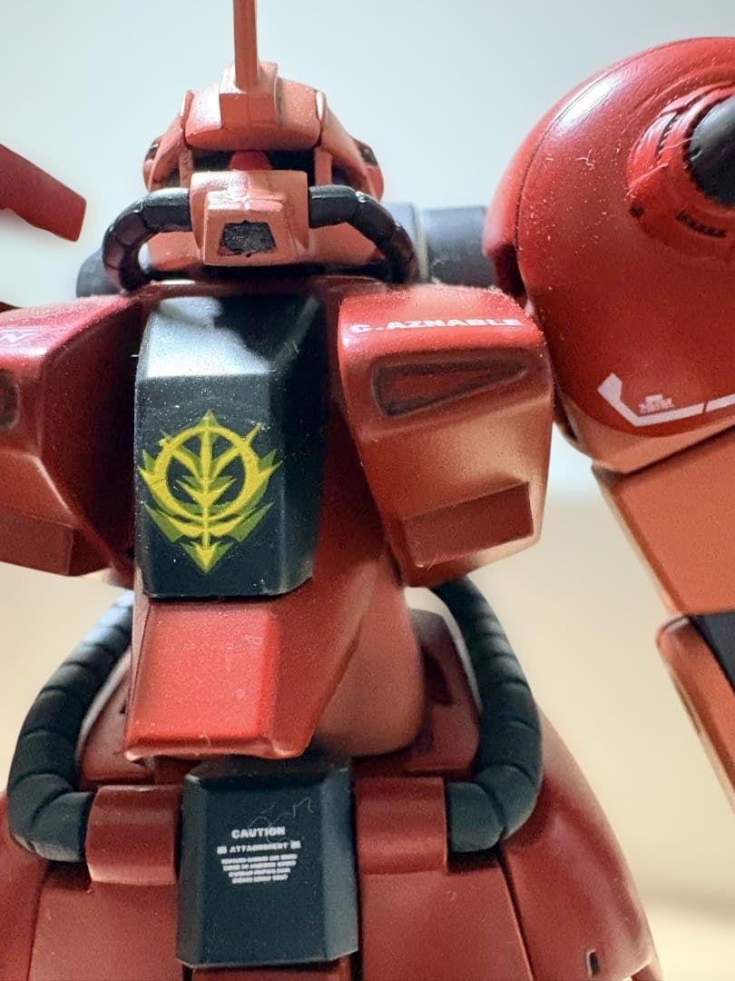 HGUC シャア専用 ザクIII改 トワイライトアクシズ 全塗装 完成品