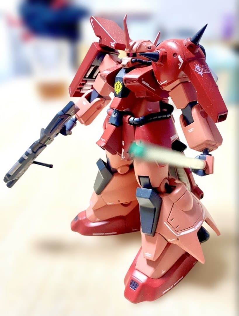 HGUC シャア専用 ザクIII改 トワイライトアクシズ 全塗装 完成品