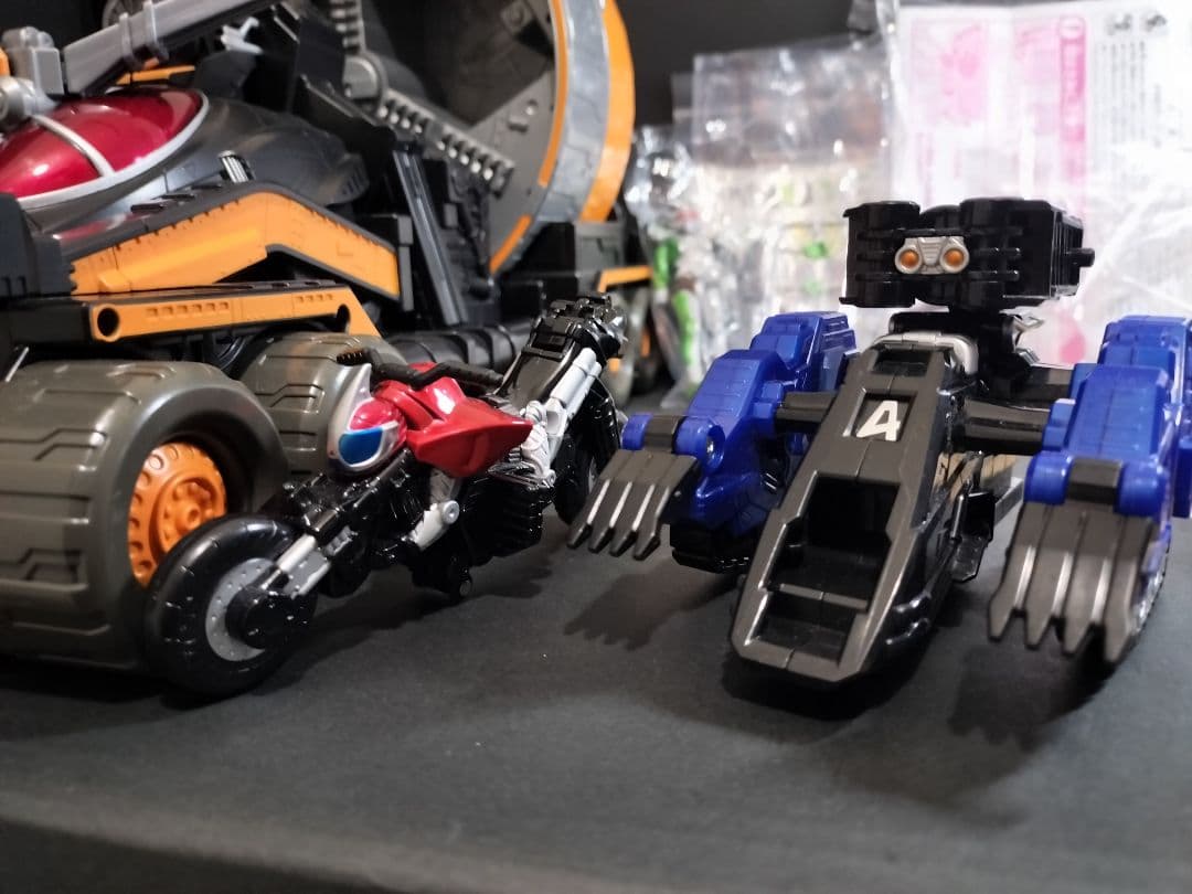 仮面ライダーW DXリボルギャリー＋アクセルガンナー＋双動限定含む5種